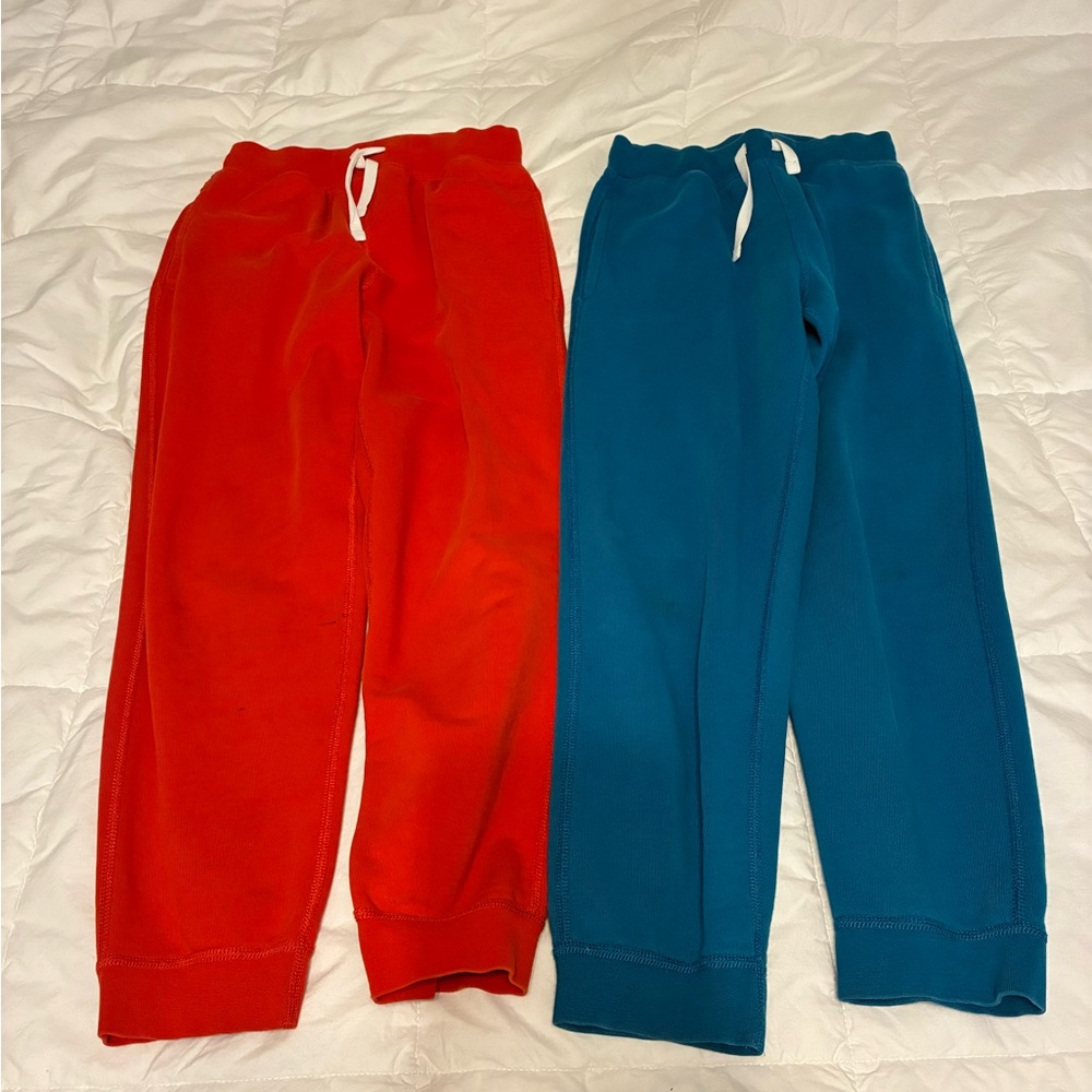 Kids Red and Blue Sweatpants
